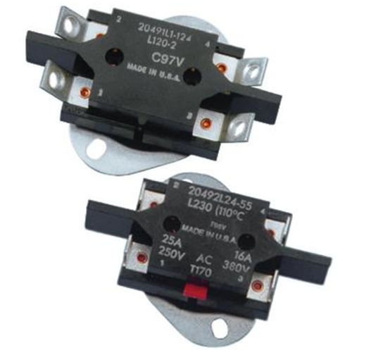 Sensata 20490/20493固定温度温控器