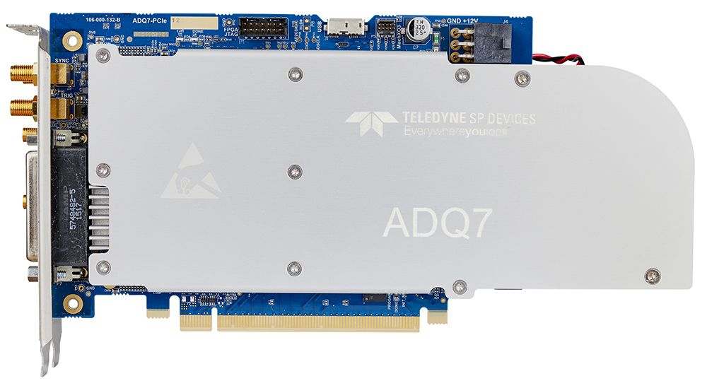 Teledyne SP Devices ADQ7WB具有6.5 GHz带宽的RF数字转换器