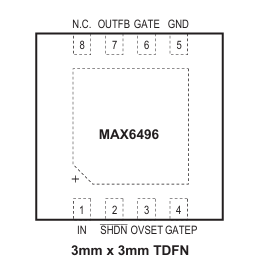 MAX6496ATA+T高性能电源管理芯片 现货
