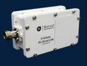 Norsat 9000H4-EC Ka波段四频PLL低噪声模块17.2-18.2GHz