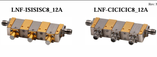 LNF-ISISISC8_12A,LNF-CICIC8_12A 8-12GHz低温三结隔离器/环行器