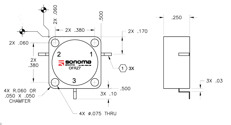 Sonoma Scientific C4YD2嵌入式环行器