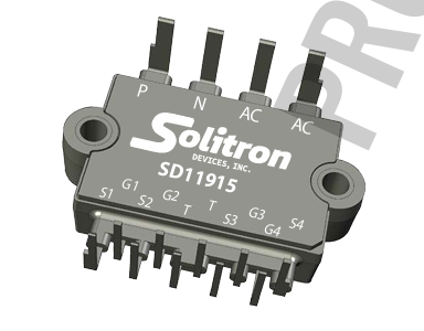 SD11915 1200V SiC全桥功率模块Solitron