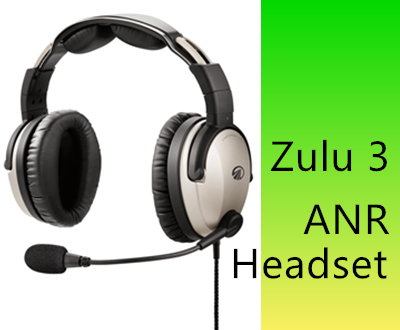 飞行员用主动降噪耳机Zulu 3