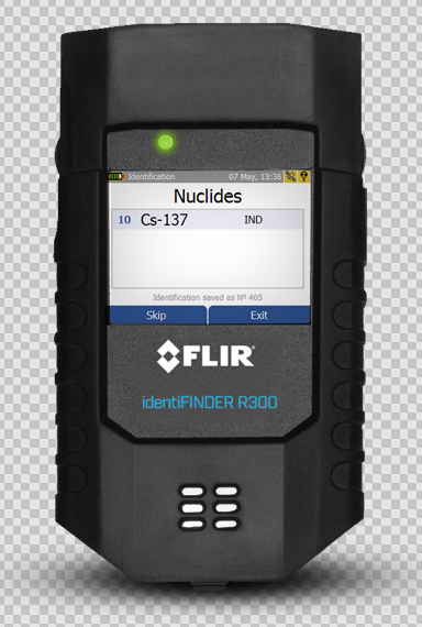 FLIR identiFINDER R300 高分辨率个人辐射能谱探测器