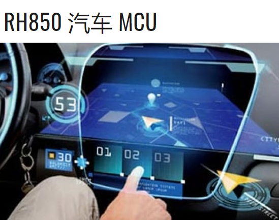 Renesas瑞萨RH850系列汽车MCU微控制器