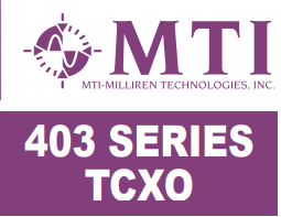 MTI-milliren403系列TCXO温补晶振