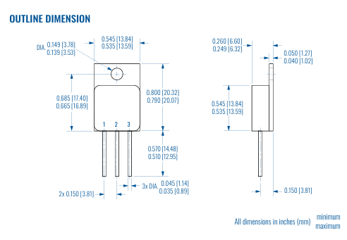 Solitron Devices SMF460 650V N沟道功率MOSFET