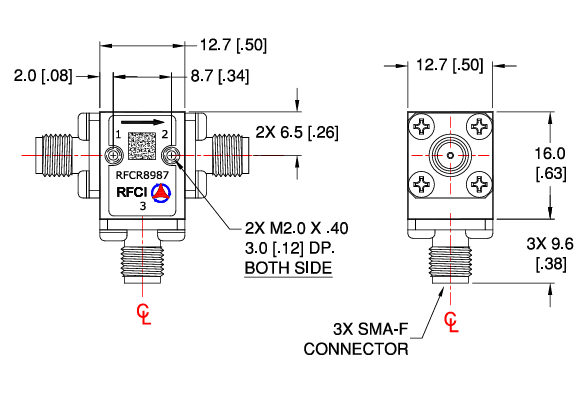 RFCR8990高性能射频同轴隔离器：提升通信系统稳定性