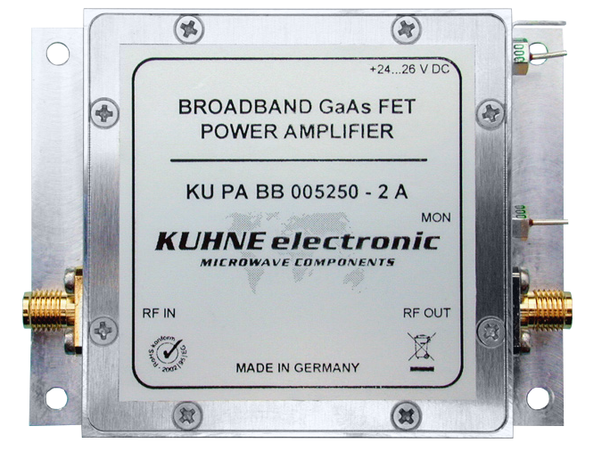 Kuhne KU PA BB 005250-2 A射频宽带功率放大器RF Broadband Amplifier