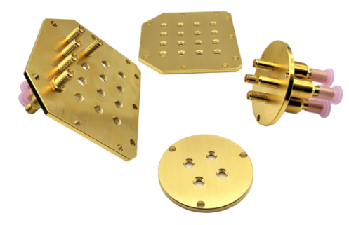 Quantum Microwave QMC-CRYOPLATE-04/16/32位低温隔板连接器安装板