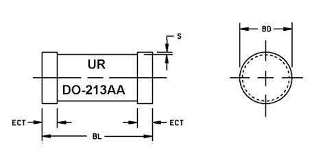 Microsemi 1N3595AUR开关二极管