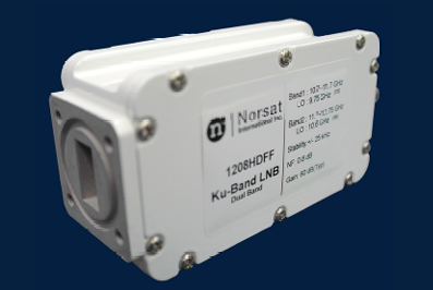 Norsat 1108HDFF Ku波段双频PLL LNB