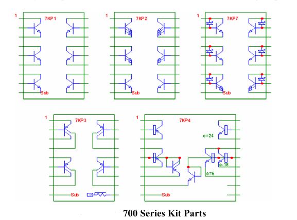 DEI 700系列20V双极模拟/混合信号ASIC
