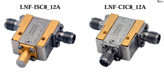 Low Noise Factory低温隔离器环行器LNF-ISC8_12A和LNF-CIC8_12A