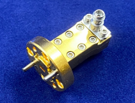 QMC-WC12-1FR WR-12波导转1mm母同轴适配器60-90GHz Quantum Microwave