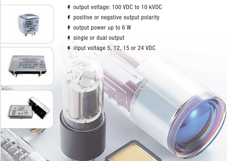 超小型100V–10kV高压DC/DC转换模块SDS High Voltage