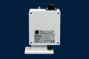 Norsat LNA-X1000S用于卫星通信的7.25至7.75 GHz X波段LNA